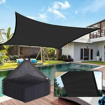 7x7'' Sun Shade Sails Canopy UV Block for Patio Deck Pergola Yard Lawn Outdoor Activities