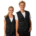 thumbnail image 3 of Versatile Men's Outerwear Vest for Everyday Wear with Convenient 3D Pockets and Clean Design for All Seasons, 3 of 3