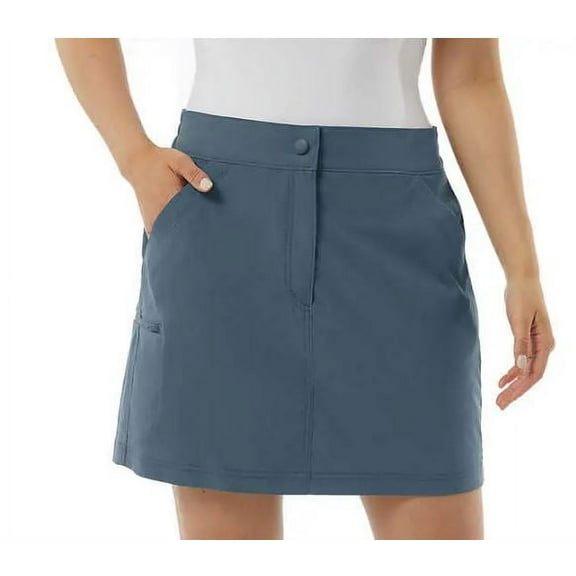 32 Degrees Ladies' Tech Skort, Vintage Indigo XS