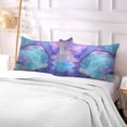 thumbnail image 7 of Coolnut Colorful Bubbles Plush Pillowcase, Luxury Soft King Pillow Case for Hair and Skin, Standard Size Pillow Covers with Zipper Closure, 21x54in #82 Home Decor Gifts, 7 of 7