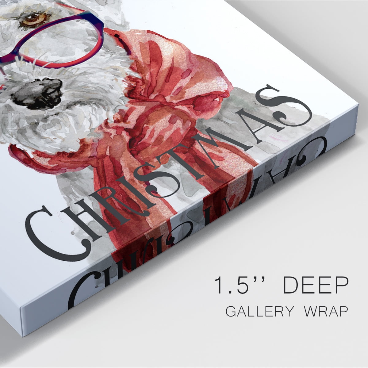 Have a Fetching Christmas Premium Gallery Wrapped Canvas - Ready to Hang