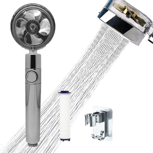 Ducha De Mano Accionado Por Hélice De Alta Presión Con Filtro E Interruptor Cabezal De Ducha Giratorio De 360 Grados Kit Turboalimentado Speravity HA045530-05