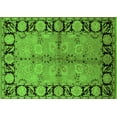 thumbnail image 1 of Ahgly Company Indoor Rectangle Oriental Green Industrial Area Rugs, 8' x 10', 1 of 4