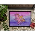thumbnail image 3 of Pink Unicorn Watercolor Doormat 18x27, 3 of 4