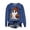 Navy, variant on Kakishop Women's Halloween Shirts Spooky Season Shirts Women Cute Halloween Ghost Tshirts Funny Long Sleeve Fall Gifts Shirt,Navy