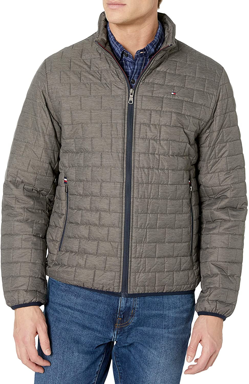 Tommy Hilfiger Men's Ultra Loft Sweaterweight Quilted Packable Jacket ...