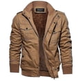 thumbnail image 3 of Winter Jacket High Quality Men's Multi Pocket Jacket Men's Winter Coat, 3 of 5