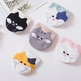 thumbnail image 5 of hirigin Non-slip Hidden Invisible Soft Socks for Women, Low-cut Liner Cartoon Cat  Socks for Flats, 5 of 6
