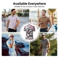thumbnail image 5 of Saiise Sanrio Cc Mens Golf Shirt Moisture Wicking Dry Fit Mens Polo Shirts Dry Fit Performance Men's Golf Shirts Regular Fit Fashion Print, 5 of 7