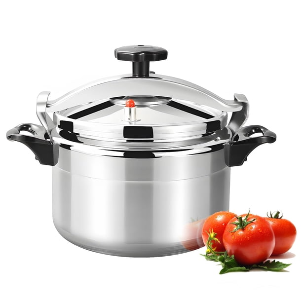 7L Olla Express de Aluminio Olla de Presion Vaporera Set de Ollas De Sopa Carnes de Cocina Compatible Estufa De Gas más para Cocina Restaurantes,Se Utiliza para Cocinar Arroz,Sopa