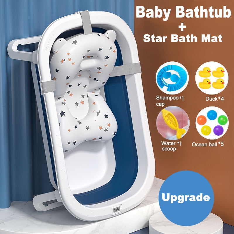 Buy 31in Folding Baby Bathtub,Portable Baby Bathtub Newborn to Toddler