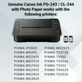 thumbnail image 4 of Canon PG-243BK Black & CL-244 Color Inkjet Print Cartridge (1287C006), 4 of 6