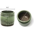 thumbnail image 6 of Premium Succulent Planter Cache Pot Ceramic with Decorative Patina Glaze, 6 of 6