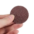 thumbnail image 2 of 50pcs 36 Grit 2'' Roll Lock Sandpaper Sanding Discs Type R Roloc Sander Abrasive, 2 of 3