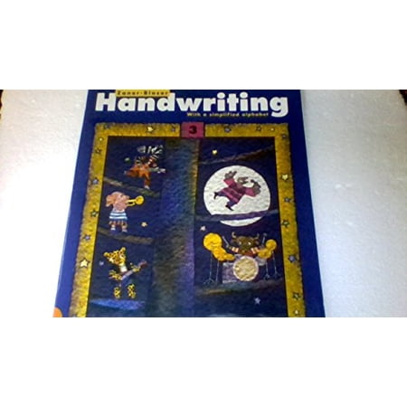 Pre-Owned Handwriting: With a Simplified Alphabet : 3 Paperback