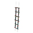 thumbnail image 1 of Bird Ladder Bridge,Bird Ladder Bridge Colourful Wooden Bird Ladder Parrot Climbing Ladder Bridge Revolutionary Design, 1 of 14