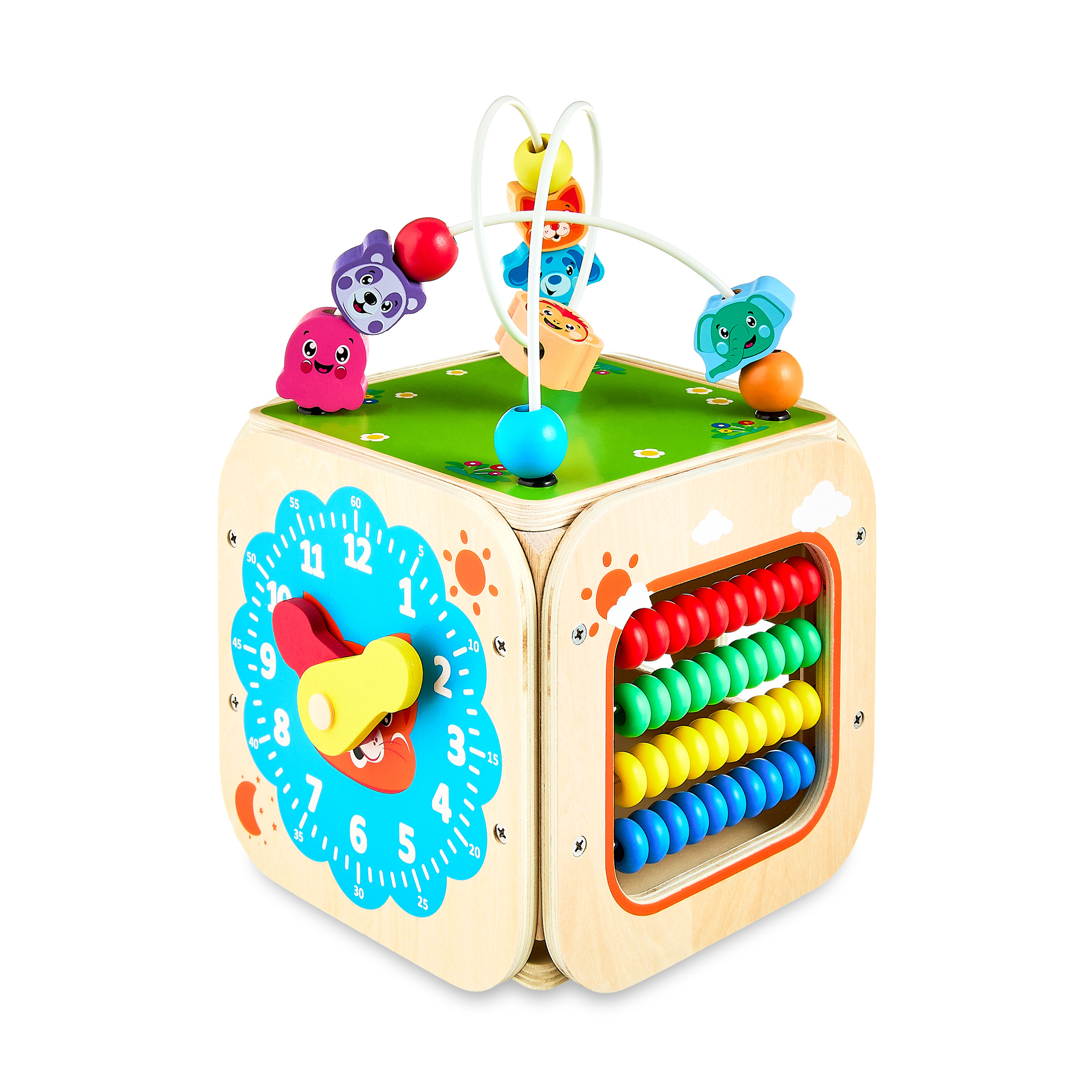 Spark Create Imagine Wooden Block Sorting Activity Cube photo 3