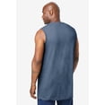 thumbnail image 2 of KingSize Men's Big & Tall Shrink-Less Longer-Length Lightweight Muscle Pocket Tee, 2 of 5