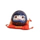 thumbnail image 5 of Alcancía Daruma de cerámica, decoración de escritorio, muñeco Daruma, obra de arte novedosa, olla de ahorro azul, 5 of 9