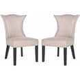 thumbnail image 3 of Ciara Side Chairs-Color:Grey,Finish:Black,Quantity:Set of 2, 3 of 6