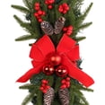 thumbnail image 4 of FLhrweasw Adorno Navideño en Forma Lágrima 18 Pulgadas Adorno Navideño para 2 Uds., 4 of 9