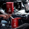 thumbnail image 2 of Ashtrays For SAAB 9-3 93 9-5 9 3 9000 9 5 Personalized oil drum car ashtray multifunctional metal stainless steel ashtray car accessories, 2 of 5