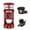 Red-KCM203, variant on MINI Single Serve Coffee Maker,Instant Coffee Maker One Cup for K Cup & Ground Coffee,Portable Capsule Coffee Machine with 6 to 14oz Reservoir,90 Seconds Fast Brewing and One Button Operation