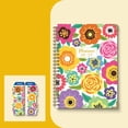 thumbnail image 3 of Tuvgenk Spiral Notebook A5 Multicolor Floral Notebook Durable Flower Planner Work and Exercise Schedule Book Travel Diary, 3 of 7