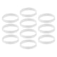 thumbnail image 5 of 10 Uds. s en para Hombres Y Mujeres, s de Goma de Silicona, Joyería Deportiva , Blanco Yinane Pulsera de silicona, 5 of 8