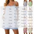 thumbnail image 4 of Taqqpue Rompers for Women Summer Sleeveless Scoop Neck Tank Top Women Striped Spaghetti Strap Romper Summer Beach Cover Up Shorts Casual Short Jumpsuit Rompers with Pockets, 4 of 9