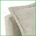 thumbnail image 4 of Modern 100% Polyester Armless Chair for Living Room - Modular Customizable Sectional Piece with Removable Pillow, 4 of 12
