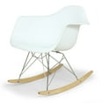 thumbnail image 2 of Adult Sized Mid Century Rocking Chair with Arms, 2 of 5