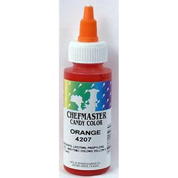 Chefmaster Chocolate Food Colour - Orange, 2 oz