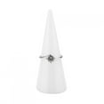 thumbnail image 4 of 5pcs Single Finger Display Ring Holder Showcase Stand Jewelry Rings Organizer (White), 4 of 12
