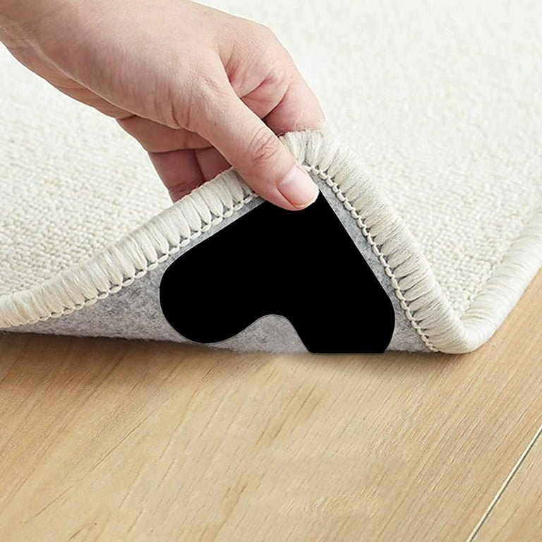8Pcs Non-slip Carpet Grippers Rug Pads Carpet Stickers Fixed Rug Pads  Carpet Stickers