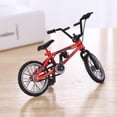 thumbnail image 2 of Bicicleta De Dedo Mini Finger Mountain Bikes Diecast Alloy Stents Finger Bicicleta Modelo (Rojo) Tmvgtek libre de BPA, 2 of 4