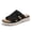 Black, variant on Women Breathable Knit Slippers Lightweight Non-Slip Sandals Slip On Shoes Indoor Outdoor Summer Casual Daily Wear Khaki 9
