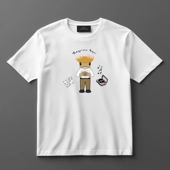 Ba.d Bun.ny Concho T-Shirt, Puerto Rican Cartoon Graphic Tee Unisex Cotton T-Shirt, Sizes S-5XL