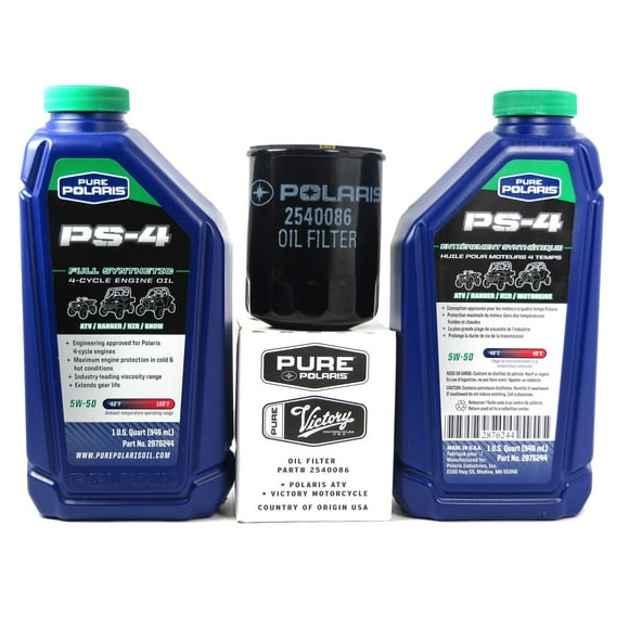 2011 POLARIS SPORTSMAN 800 EFI POLARIS OIL CHANGE KIT