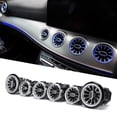 thumbnail image 4 of Front Turbine Outlet, Stylish Decor Plug And Play 6pcs 64 Color Turbine Air Vent  For Car, 4 of 8