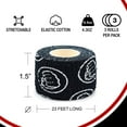 thumbnail image 4 of WOD Nation Hook Grip Athletic Tape - for Weightlifting Grips & Gym Sessions - Sweat-Proof Workout Tape - Versatile Weightlifting Accessories - Pack of 3, 23 ft, Black, 4 of 9