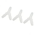 thumbnail image 1 of jinwen 2X 3 Pieces Y Type Equal Diameter Tee Hose Joints Silicone Tube 6.4mm, 1 of 9