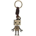 thumbnail image 2 of Lindo Llavero de Robot Tejido A Mano Correa de Piel Sintética Decoración de Regalo para Fiesta de Navidad de Cumados, 2 of 7