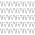 thumbnail image 4 of 50 clips de plástico blanco. Adepaton HMHZ527, 4 of 4