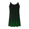 thumbnail image 6 of gakvbuo Summer Beach Cover Up Dresses For Women Casual Crew Neck T Shirt Dress Sleeveless Sundress Tank Mini Dress, 6 of 6