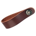 thumbnail image 3 of Sangle de Guitare R132 Sangle en Cuir Classique pour Guitare Acoustique Électrique Basse (Marron), 3 of 8