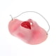 thumbnail image 4 of Máscara de látex de media cara, accesorio divertido para disfraz de Halloween (labios rojos)., 4 of 7