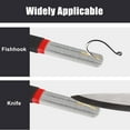 thumbnail image 3 of Dual-Sided Diamond File for Precision Sharpening, Ideal for Outdoor Use & Anglers, Compact Grinding Tool Fish Hook Sharpener, 3 of 5