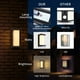 thumbnail image 4 of Luz de pared LED Lámpara ascendente Aplique impermeable IP65 Porche Terraza Jardín Pasaje Escalera 12W, Blanco cálido, 4 of 5