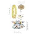 thumbnail image 3 of Sruoe Porch Goose Outfits, Yard Floral Decor Dress Goose Clothes Dress, Duck Clothes for 23" Cement Goose, Summer Porch Wear Goose Clothing, Goose Costume for Lawn Garden Patio Decor, 3 of 7